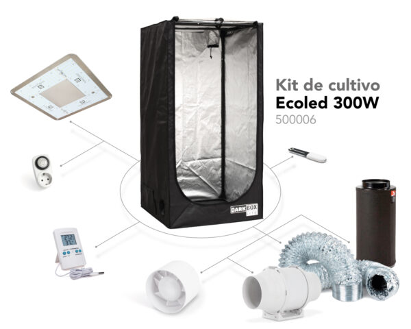 Kit dark box lite ecoled 300 w