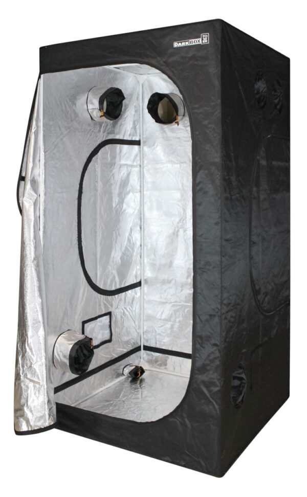 Invernadero dbt120 120 x 120 x 235 cm dark box tower