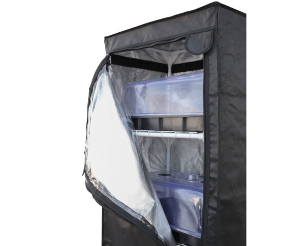 Invernadero propagator tower 60 x 40 x 200 cm dark box tower
