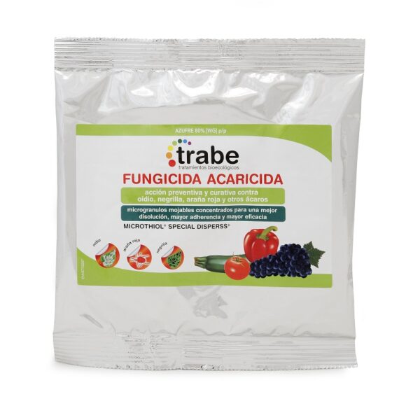 Fungicida-acaricida azufre 50 gr trabe