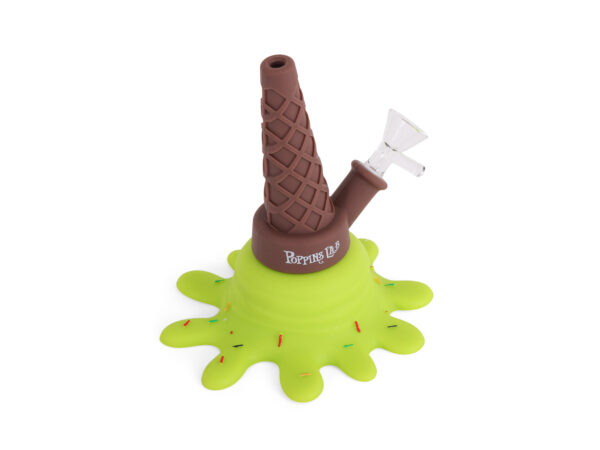 Bong silicona helado 12cm poppins lab