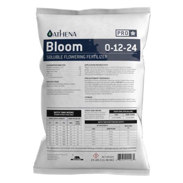 Pro bloom 11.36 kg box athena